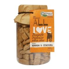 Biscoito Orgânico Para Cães Manga E Cenoura All Love 200G