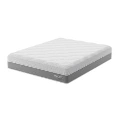 Colchão Queen Sublime Mola Ensacada e Espuma Viscoelástica (32x158x198) Cinza e Branco