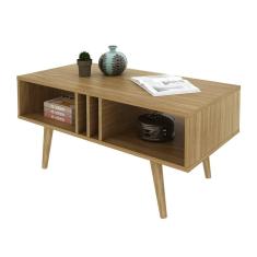 Mesa de Centro 2 Prateleiras MC2226  Natural - Tecno