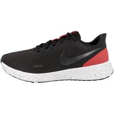 Tênis Nike Revolution 5 Masculino Preto e Vermelho-44