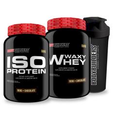 Kit Whey Iso Protein 900g + Whey Waxy Whey 900g + Coq - Bodybuilders-Unissex