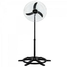 Ventilador de Coluna Ventisol 130W 50cm Preto New com Oscilação Horizontal e Altura Ajustável 110V
