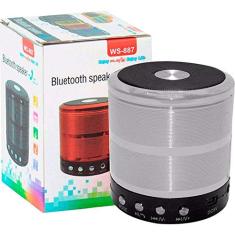 Caixa de Som Portátil Bluetooth Mini Mp3 FM SD USB