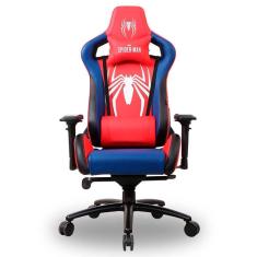 Cadeira Gamer Dazz Marvel Homem Aranha - Encosto Reclinável 180° - Construção em Aço - 62000052-Unissex