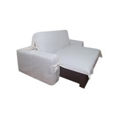 Capa p/ Sofá Retrátil e Reclinável em TECIDO Gorgurão- Veste Sofás de 