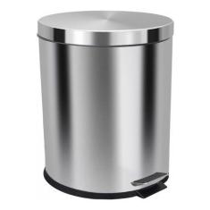 Lixeira Aço Inox 30 Litros Balde Interno Removível - JSN