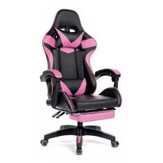 Cadeira Gamer Ergonômica Reclinável Giratória Confortável Com Apoio de