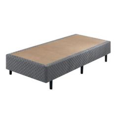 Base Box Ecoflex 96cm x 203cm x 40cm, Cinza