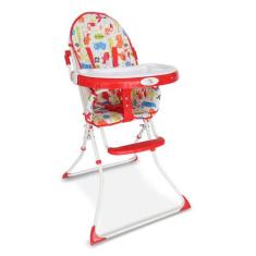 Cadeira De Alimentação Bebê Flash Vermelha Baby Style