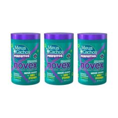Creme De Tratamento Novex 400G Meus Cachos - Kit Com 3Un