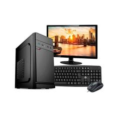 Computador Completo Intel Core I5 4 8Gb Hd500Gb Monitor19 - Amorim Sho