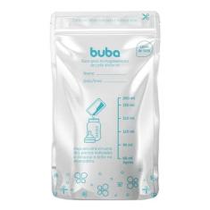 Saco Armazenar Leite Materno Com 25 Und Buba, 200ml