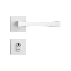 Fechadura Vivaldi Branco Texturizado Externa - Pado