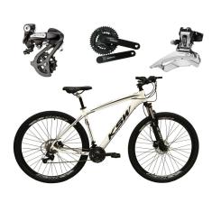 Bicicleta Aro 29 Ksw Xlt Câmbios Shimano Altus 24v K7 Alumínio Freios Hidráulicos Garfo Com Trava - Branca