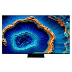 Smart TV TCL 75 Polegadas 75C755 4K UHD QLED Mini LED 120Hz HDR10+ Google TV Dolby Vision IQ