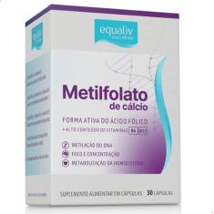 Metilfolato de Cálcio B6 e B12 30 Capsulas Equaliv-Unissex