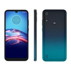 Smartphone Motorola Moto E6s 64Gb Azul Navy 4G - Octa-Core 4Gb Ram 6,1