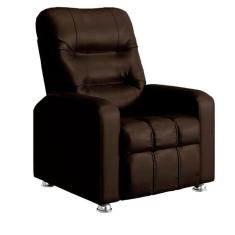 Poltrona do Papai Reclinável Maldivas Corano Marrom Plus Star Confort