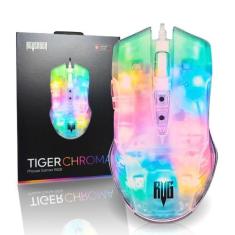 Mouse Gamer De Alta Performance Com Design Transparente E Rg - Revenge