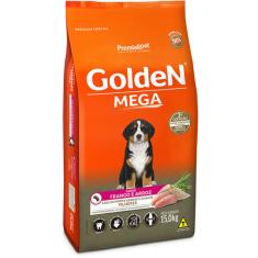 Ração Seca PremieR Pet Golden Mega Cães Filhotes Raças Grandes Frango e Arroz - 15 Kg