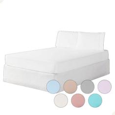 Kit Jogo de Lençol Queen 3 Peças Paris 100% Algodão 150 Fios - MR Enxo