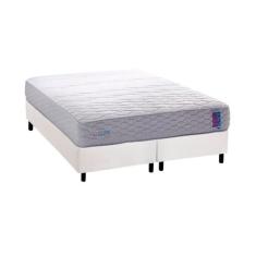 Cama Box Queen: Colchão Espuma D33 Herval / Ag 65 FeelCore + Base CRC 