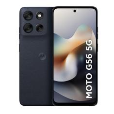 Smartphone Motorola Moto G56 5G 256GB 8GB RAM Câmera Traseira 50MP + 08MP Selfie 32 MP Tela 6.7" Grafite