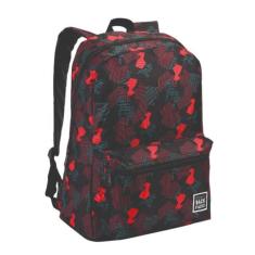 Mochila Juvenil Camuflagem Feminina Red Denlex Dl0896