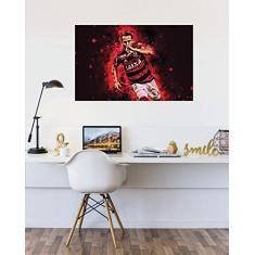 Adesivo Parede Éverton Ribeiro Fla tam 65cm x 45cm