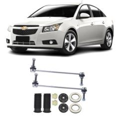 Bieleta + Kit Batente Chevrolet Cruze Dianteiro 2011 Até 2017 O Par - 