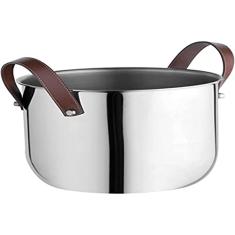 Champanheira Multiuso Com Alcas Couro 12 L Até 5 Garrafas