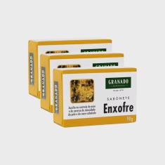 Kit Sabonete Granado Enxofre 90g c/3un