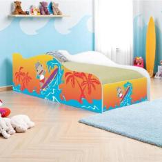 Mini Cama Fun Surfista Infantil Com Colchão - Kids Mobili