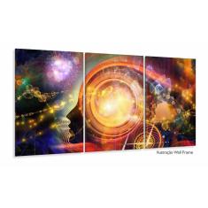 Quadro Decorativo Psicologia Consultório Mente 3 peças