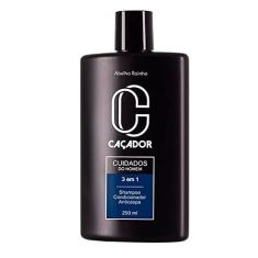 Shampoo 3 Em 1 Limpa, Condiciona e Evita Caspa Intensive Man Abelha Rainha 300ml