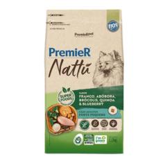 Ração Premier Nattu Cães Adultos Abóbora Pequeno Porte, 1KG