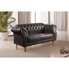 Sofá 2 Lugares Chesterfield Clássico Duque - Zurc Decor