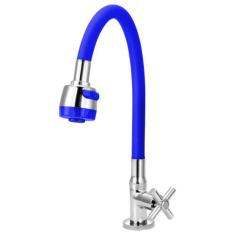 Torneira Gourmet Flexível de Cozinha Mesa Azul 1/4 de Volta - TFC, Vol
