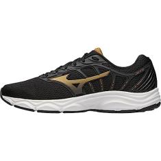 Tênis Mizuno Masculino Jet 6 Corrida Preto/ouro 101048048-801 39