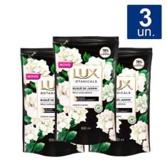 Kit 3 Sabonete Líquido Lux Botanicals Buquê de Jasmim Refil 200ml