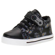 Tênis Infantil Cano Alto Lindo Jú 502477-Masculino