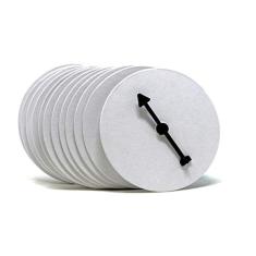 Jogo de tabuleiro Arrow Spinners, 12x Round Spinner Boards