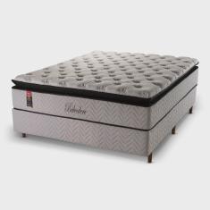 Cama Box Casal Hellen Colchões Molas Ensacadas Belvedere 138x188x74