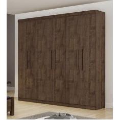 Guarda Roupa Casal 6 Portas 4 Gavetas - Belém-Canion - Star Móveis