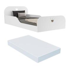 Cama Solteiro Montessoriana com Colchão Incluso Encantada Multimóveis 