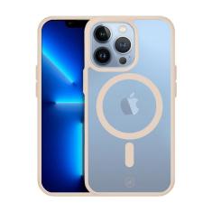 Capa Case Capinha Magsafe Para Iphone 13 Pro - Rosa - Gshield