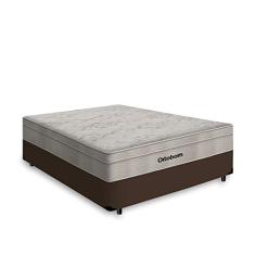 Cama Box Viúva + Colchão De Molas Ensacadas - Ortobom - Airtech Springpocket 128x188x65cm