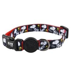 Coleira Snoopy Filmblack Tamanho M Para Cães