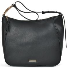 Bolsa Hobo Via Marte Grande Alça de Ombro Ajustável Fivelas de Metal B1-215