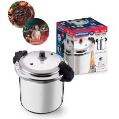 Panela De Pressão Com Fechamento Externo Segurança 24 Litros